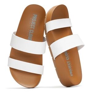 Sz 10 Project Cloud Memory Foam Sandals NWT